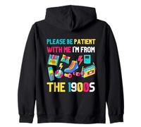 por Favor, sé Paciente Conmigo, Soy de la década de 1900 Vintage de 1900 Sudadera con Capucha