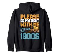 Por favor, sea paciente 1900 Sudadera con Capucha