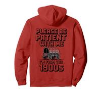 Por favor, sea paciente 1900 Sudadera con Capucha