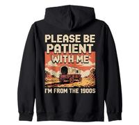Por favor, sea paciente 1900 Sudadera con Capucha