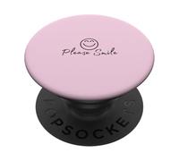 Por favor sonríe PopSockets PopGrip Adhesivo