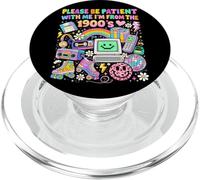 por Favor, Ten Paciencia Conmigo, Soy de la década de 1900 Funny Vintage PopSockets PopGrip para MagSafe