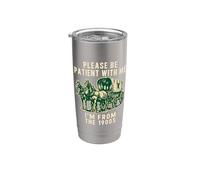 Por favor, ten paciencia conmigo, soy de la década de 1900 Vaso térmico de acero inoxidable de doble pared