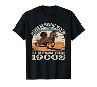por Favor, Ten Paciencia Conmigo, Soy del Humor Vintage de la década de 1900 Camiseta