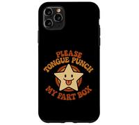 por Favor Tongue Punch Cringe Ofensivo Inapropiado Hombres Mujeres Carcasa para iPhone 11 Pro MAX