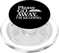 por Favor, Vete Im Reading Book Lover Cita PopSockets PopGrip para MagSafe