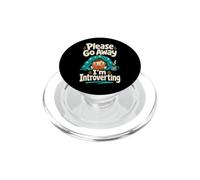 por Favor, Vete Soy introvertido Humor de Tiempo Tranquilo PopSockets PopGrip para MagSafe