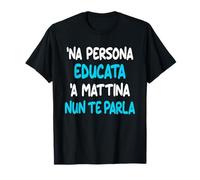 por la mañana no me hables Frase Simpática Aforismos Romanos Camiseta