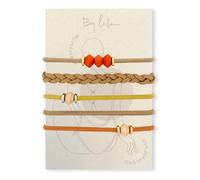 Por Lilla Hair Ties para mujeres Sin dao: la corbata de cabello de pulsera original - joyas hechas a mano con lujo elstico y empaado de oro y plat