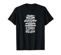 por lo Tanto, vayan y Hagan discípulos de Todas Las Naciones Camiseta