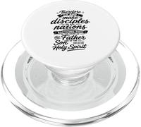 por lo Tanto, vayan y Hagan discípulos de Todas Las Naciones PopSockets PopGrip para MagSafe