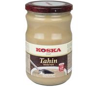 Por Pufai Grocery, Koska Tahini Pasta de sésamo tradicional turco Postre Kadayif Hilos de pastelería Dubai, pasta de chocolate Tahin aromática, típica especialidad oriental árabe 300 gramos