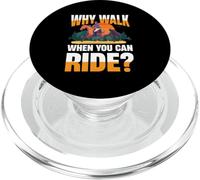 por qué Caminar Cuando Puedes Montar a Caballo PopSockets PopGrip para MagSafe