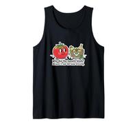 ¿por qué el Rubor de Tomate VIO aderezo para Ensalada Divertido Papá Broma Juego de Palabras Humor Camiseta sin Mangas