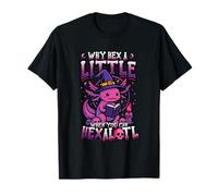 ¿por qué Hex a Little When You Can Hexalotl Funny Axolotl Witch Camiseta