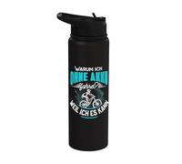 ¿Por qué no conducir sin batería porque puedo ser anti E-Bike Stainless Steel Insulated Water Bottle
