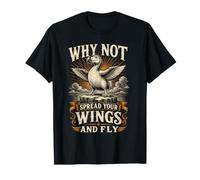 por qué no Extender Tus alas Funny Dodo Bird Camiseta