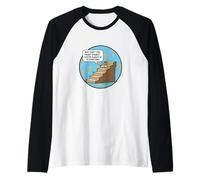 ¿por qué no Puedes Confiar en Las escaleras hasta Divertido Juego de Palabras papá Broma Humor Camiseta Manga Raglan