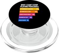 por qué no Puedo Dejar de Jugar Pickleball Razones PopSockets PopGrip para MagSafe