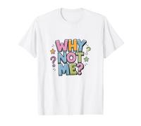 ¿por qué no yo? Diseño de tipografía Camiseta gráfica económica