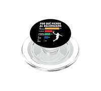 por qué pierdo al Fútbol Jugador de Futbol Futbolista PopSockets PopGrip para MagSafe
