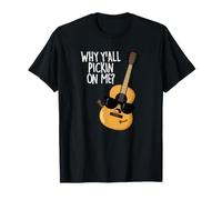 por qué se burlan de mí, Divertido Juego de Palabras con Guitarra Camiseta