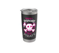 Por qué ser una princesa cuando puedes ser una chica pirata Mujeres Vaso térmico de acero inoxidable de doble pared