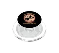 por qué sí en Realidad Puedo Conducir un Palo de Halloween PopSockets PopGrip para MagSafe