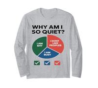 ¿por qué Soy Tan introvertido? Humor Introvertido Socialment Manga Larga