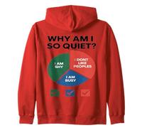 ¿por qué Soy Tan introvertido? Humor Introvertido Socialment Sudadera con Capucha