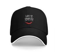 por QUÉ Tan Serio Gorra de béisbol Gorra Personalizada con botón de represión Gorra de Senderismo En Oferta para Mujeres 2025