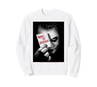 por qué Tan Serio Joker Card Dark Knight Cita Sudadera