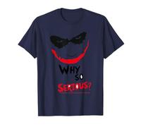 por qué Tan Serio Joker Dark Knight Smile Chaos Camiseta