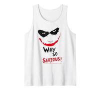 por qué Tan Serio Joker Dark Knight Smile Chaos Camiseta sin Mangas