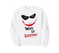 por qué Tan Serio Joker Dark Knight Smile Chaos Sudadera