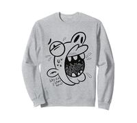¿por qué Vine aquí? - Ansiedad Social Fobia Doodle Sudadera