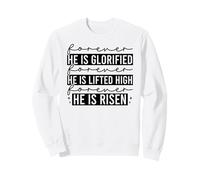 por Siempre es glorificado Dios Cristianos Hombres y Mujeres Cristianos Sudadera