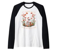 por Supuesto, Estoy Triste, me atraen los Hombres, Divertido Esqueleto Floral Camiseta Manga Raglan
