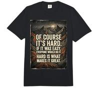 por Supuesto Que es difícil si Fuera fácil, Todos lo harían Grit Comfort Colors Adult Heavyweight T-Shirt