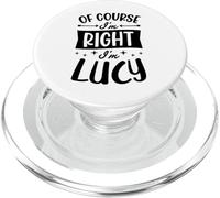 por Supuesto Que Tengo razón, Soy Lucy Nombre Personalizado PopSockets PopGrip para MagSafe