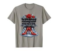 por Todos los Medios muévete a un Ritmo Glacial Divertida Palabra inspiradora Camiseta