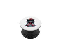 por Todos los Medios muévete a un Ritmo Glacial Divertida Palabra inspiradora PopSockets PopGrip Adhesivo