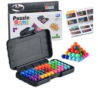 poraceous Iq Games - Iq Pro, Juegos de Lógica 2D 3D, Rompecabezas Niños Y Rompecabezas Adultos con 200 Desafíos, Regalo Niño 4 6 8 Años para 1 Jugador