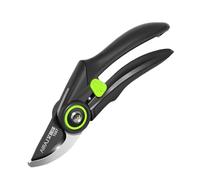 Poraceous Tijeras de podar, 215mm Profesionales multifuncionales Tijera de Jardín, Antideslizantes Tijera Jardineria con Bloqueo de Seguridad, Tesoura de Podar Ergonómicas, para Plantas, Setos