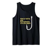 Porca Trota Non Disturbarmi Sto Pescando Humor da Pescato Camiseta sin Mangas