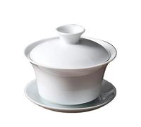 Porcelana Azul Y Blanca Gaiwan, Tazón De Té Portátil Viaje, Taza Cerámica For El Hogar, Individual Personal Hecha A Mano 140ml La Elegancia Es Atemporal(A6)