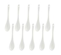 Porcelana Cuchara, Huevos, Miel y Sopa, Diseño Clásico con Agujero para Colgar, Seguras y Ecológicas (10pcs)