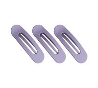 Porceosy Accesorios para el cabello aptos para el cuero cabelludo para mujer, clip plano, seguro que aquí hay un título del producto para listar, 3 piezas, antideslizantes, de sujeción fuerte,