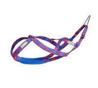 Porceosy Arnés lavable para mascotas, cómodo arnés reflectante para perro, arnés de trineo grueso y suave, tamaño ajustable, doble protección, arnés de pecho para perro, color rojo rosa, talla L