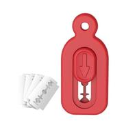Porceosy Cuchillo de diseño magnético para hornear pan con herramienta de puntuación de masa de empuje y tirar, cortador de cojo fácil de usar para masa madre, agarre ergonómico, fabricación de 5